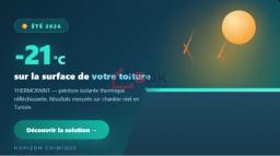 Été 2026 : -21°C sur votre toit